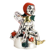 106_argento_oro_dipinto_a_mano_fatina_natale_biancospino