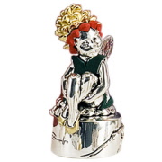109_argento_oro_dipinto_a_mano_fatina_natale_pigna