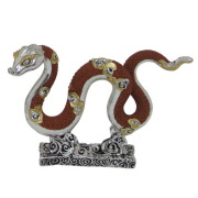 19c_argento_oro_dipinto_a_mano_serpente_rosso