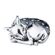 291n_resina_argentata_bambi_cucciolo