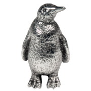 3009_argento_oro_dipinto_a_mano_pinguino