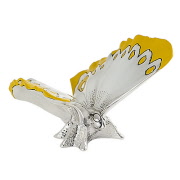 451c_giallo_argento_oro_dipinto_a_mano_farfalla_ali_aperte