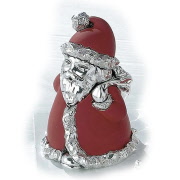 547_argento_oro_dipinto_a_mano_babbo_natale