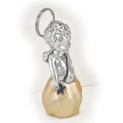 596o_argento_oro_dipinto_a_mano_segnaposto_cherubino_stellina